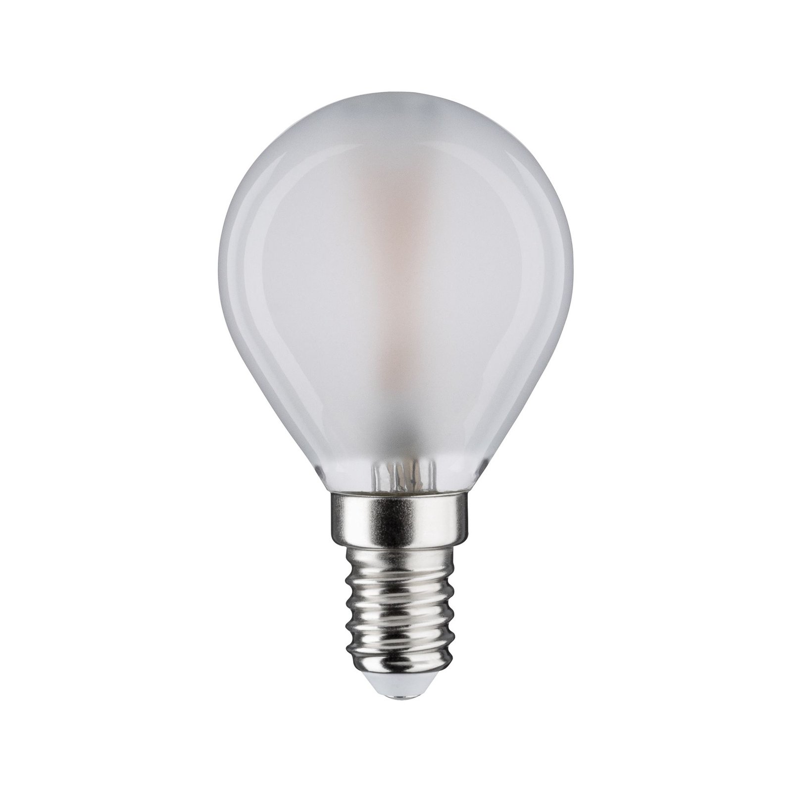 Pauleen bombilla a gota LED, filamento, E14, 3 W, mate, 2.700 K