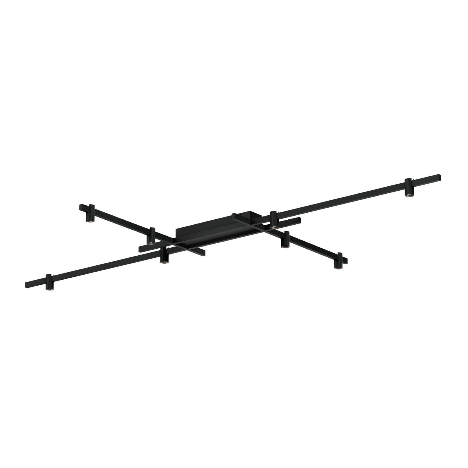 Wever & Ducré Lighting WEVER & DUCRÉ Plafonieră LED pentru tavan Trace Grid 1.0 negru 927 - Camera de zi / sufragerie - Modern - Aluminiu