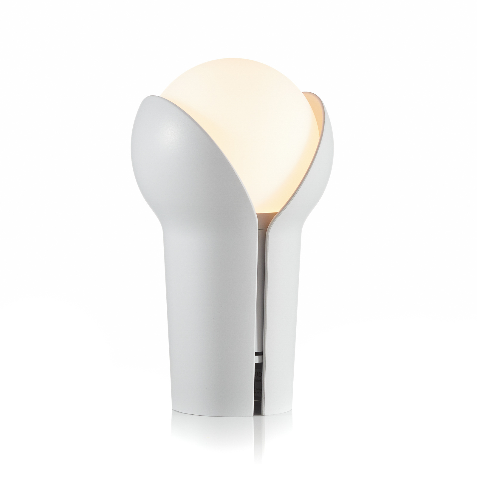 Innermost Bud LED-bordslampa, bärbar, Ash