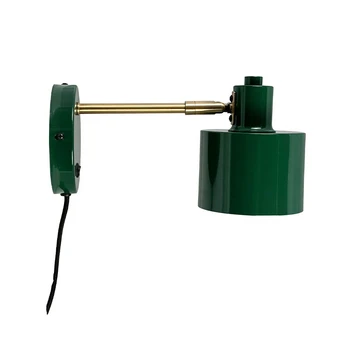 Ocean Vägglampa Mörk Grön/Mässing - DybergLarsen