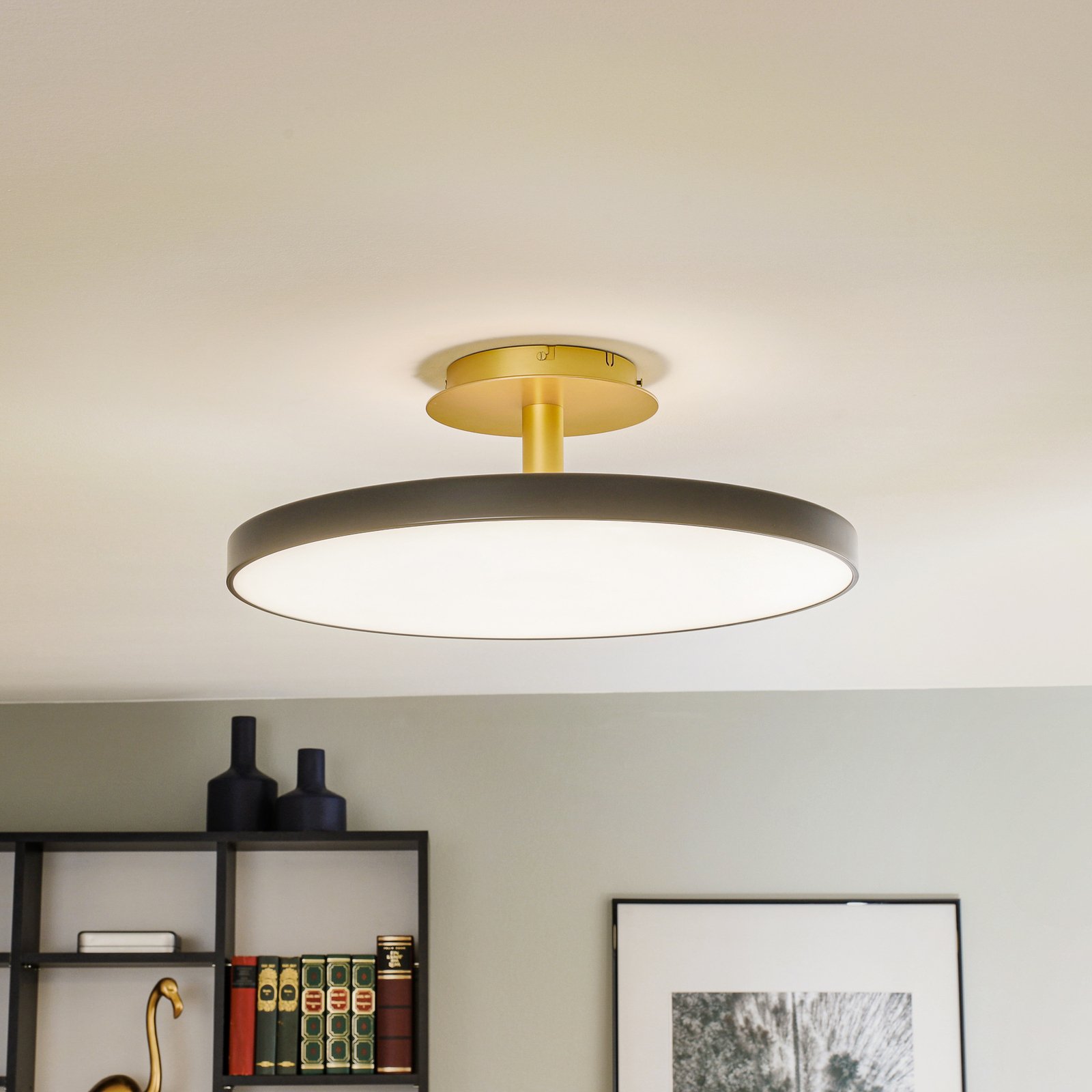 Asteria Up Plafoniera Anthracite - UMAGE