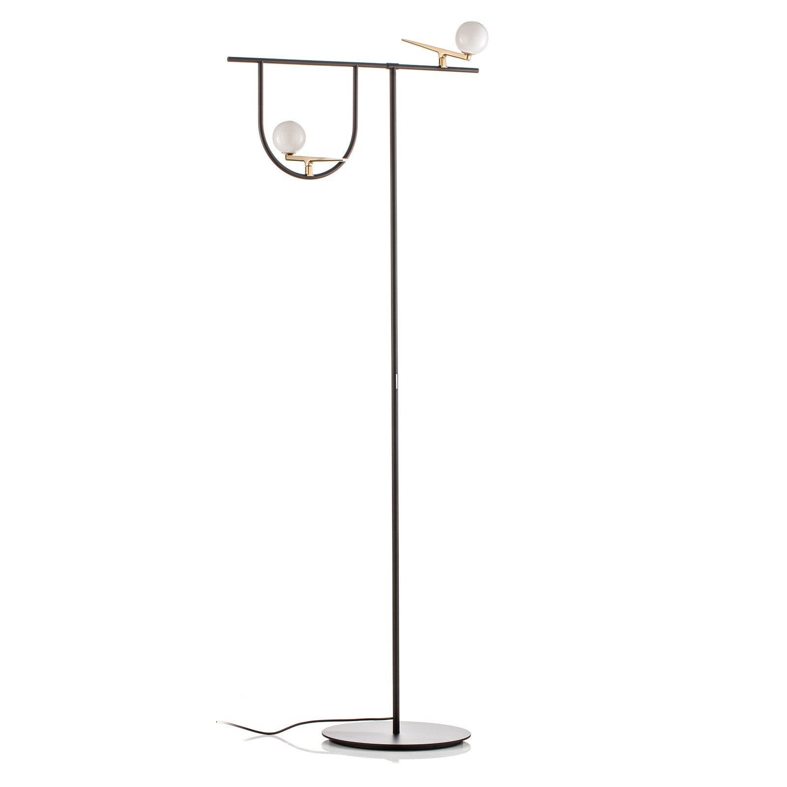 Artemide Yanzi LED floor lamp with a touch dimmer