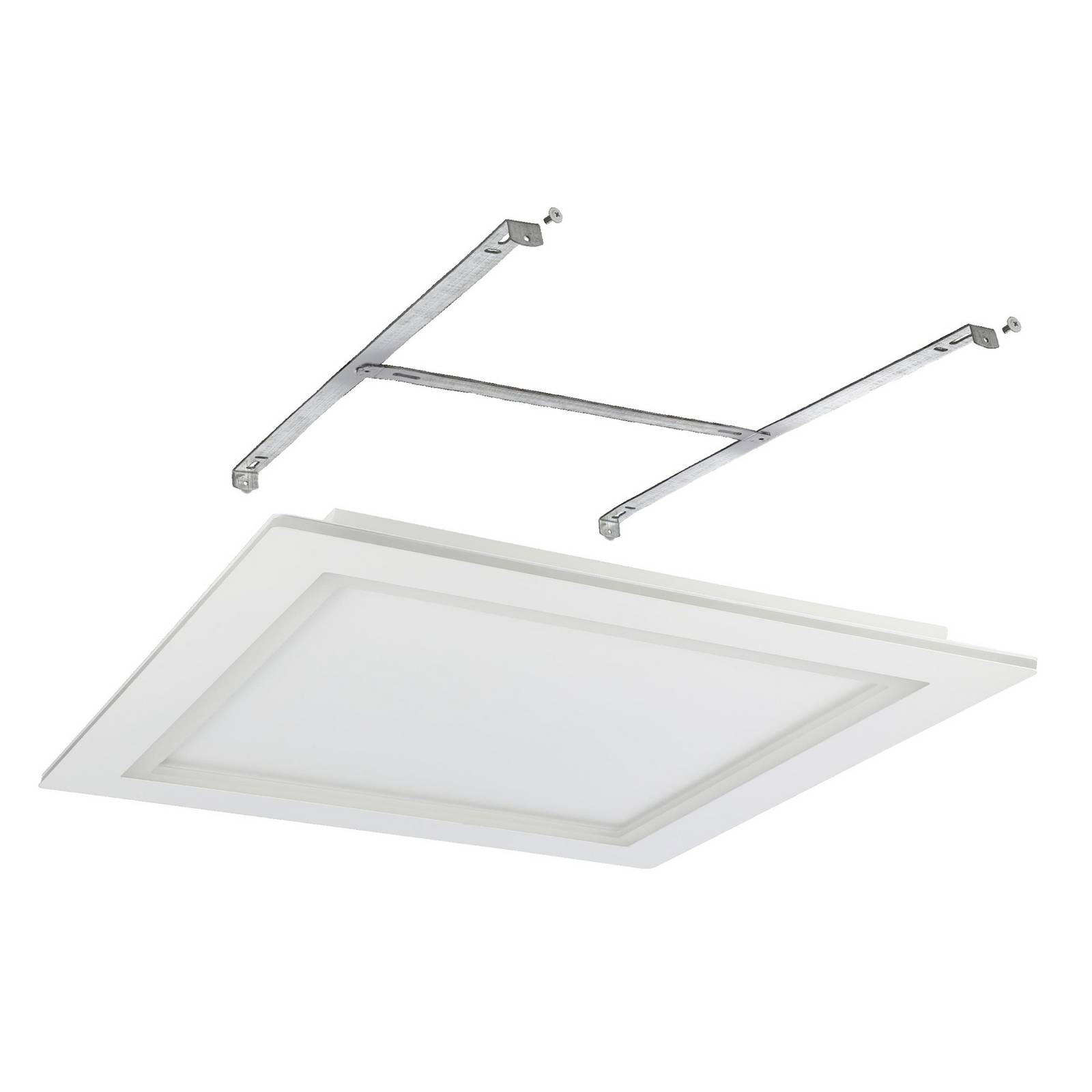 EGLO connect lampa sufitowa LED Padrogiano-Z 1-punktowa, 60 x 60 cm