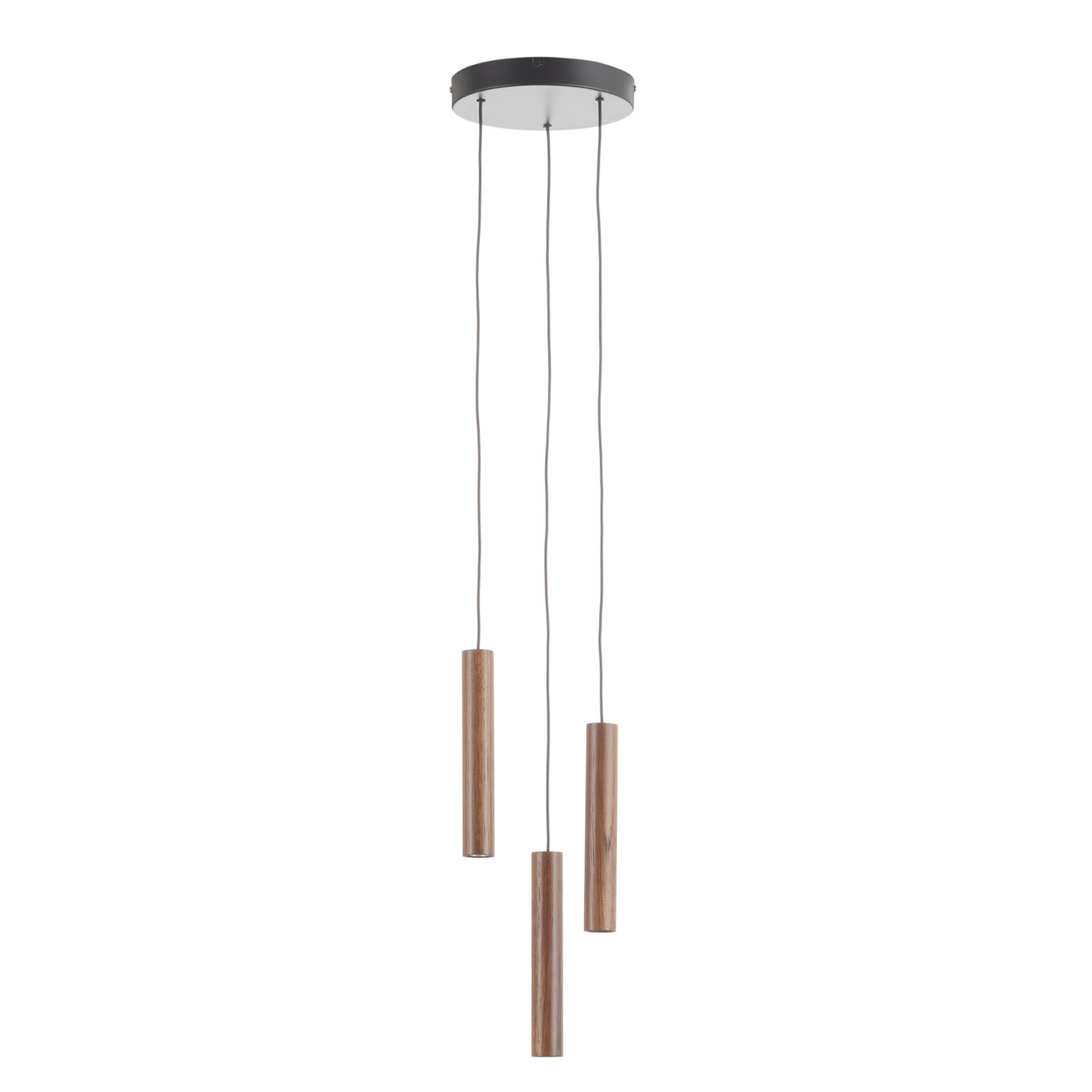 Chimes Cluster 3 Candeeiro Suspenso Dark Oak - UMAGE