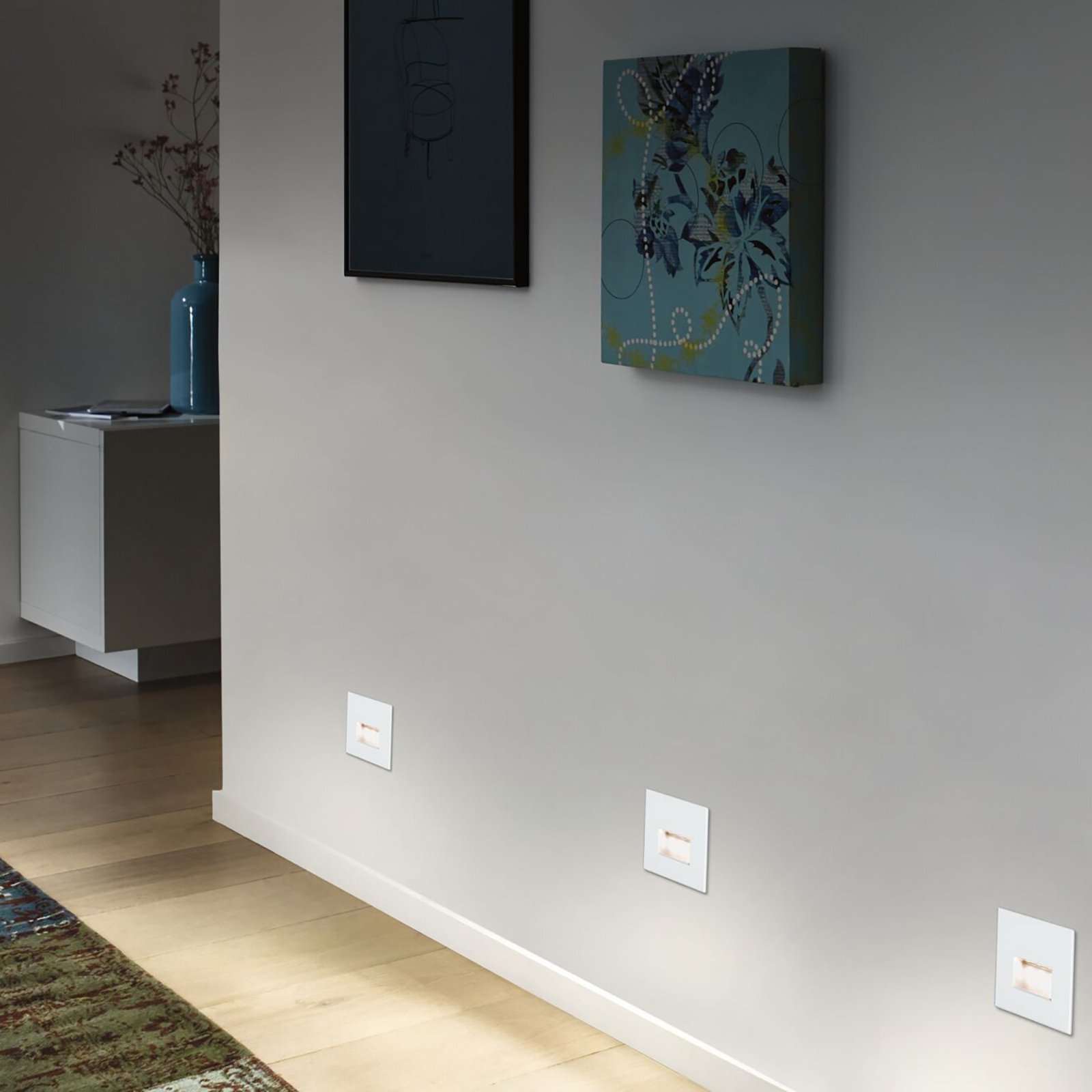 EDGE LED-Wandeinbauleuchte weiß matt - Paulmann