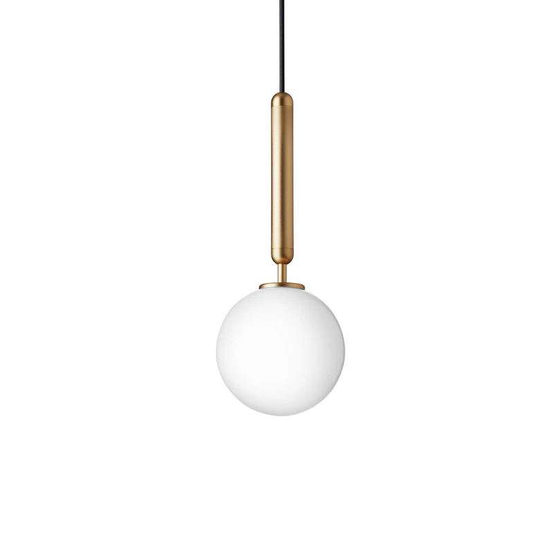 Nuura Aps - Miira 1 Pendel Brass/Opal White Nuura billede