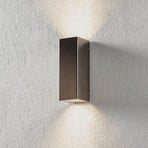 Senta outdoor wall light, stainless steel