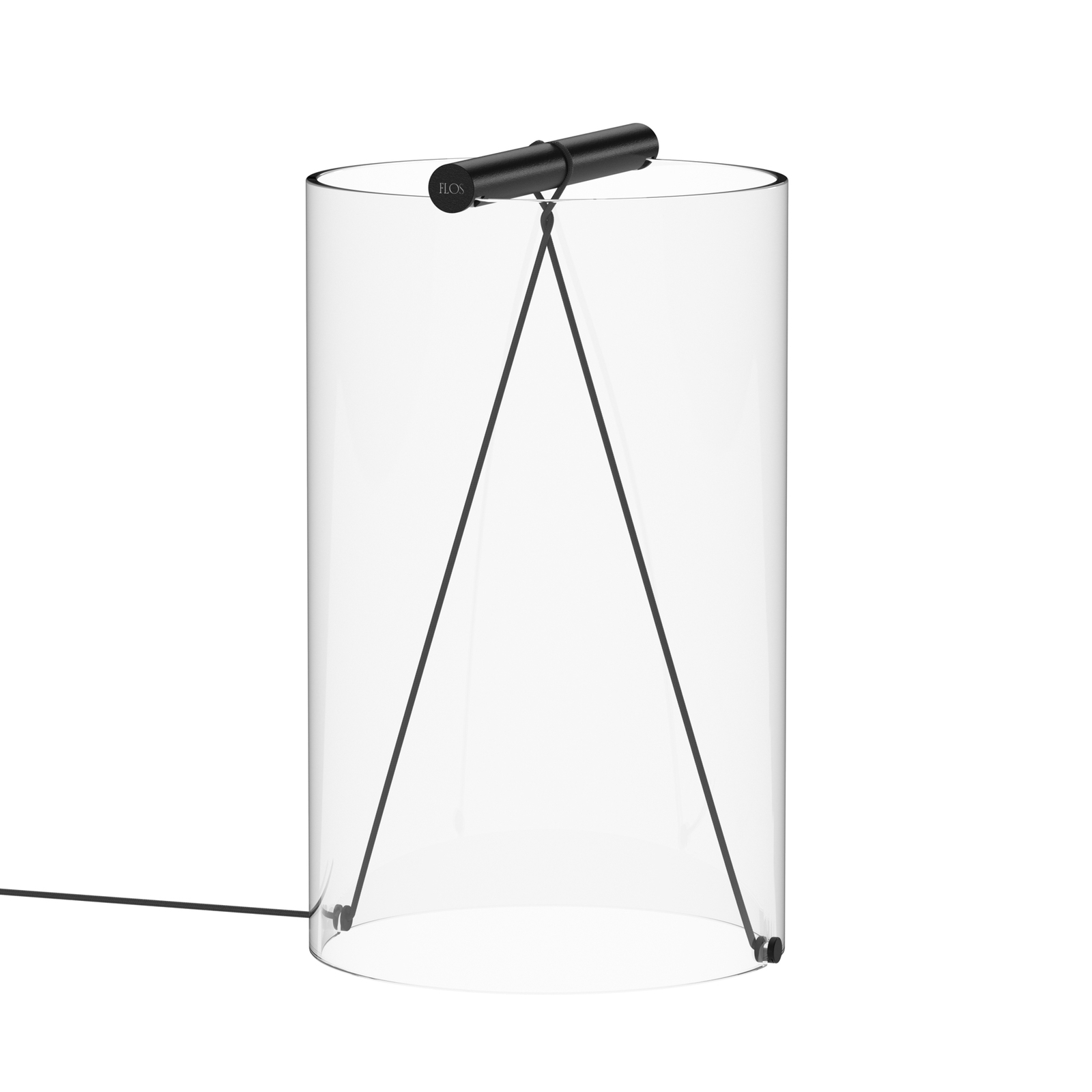 FLOS To-Tie T2 LED table lamp, black