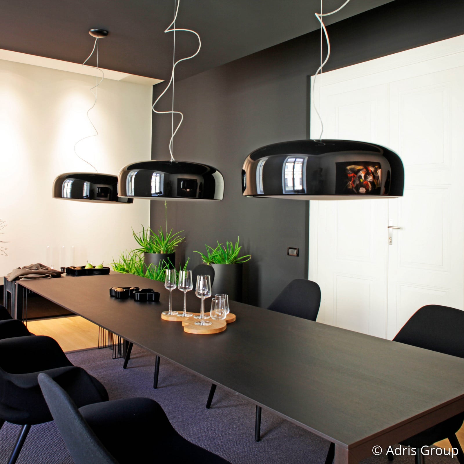 Smithfield S Pro Pendel Sort - Flos - Stue - Design - Metal - Med én lyskilde