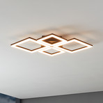 EGLO connect Paranday-Z Candeeiro de teto LED 4 luzes 63cm