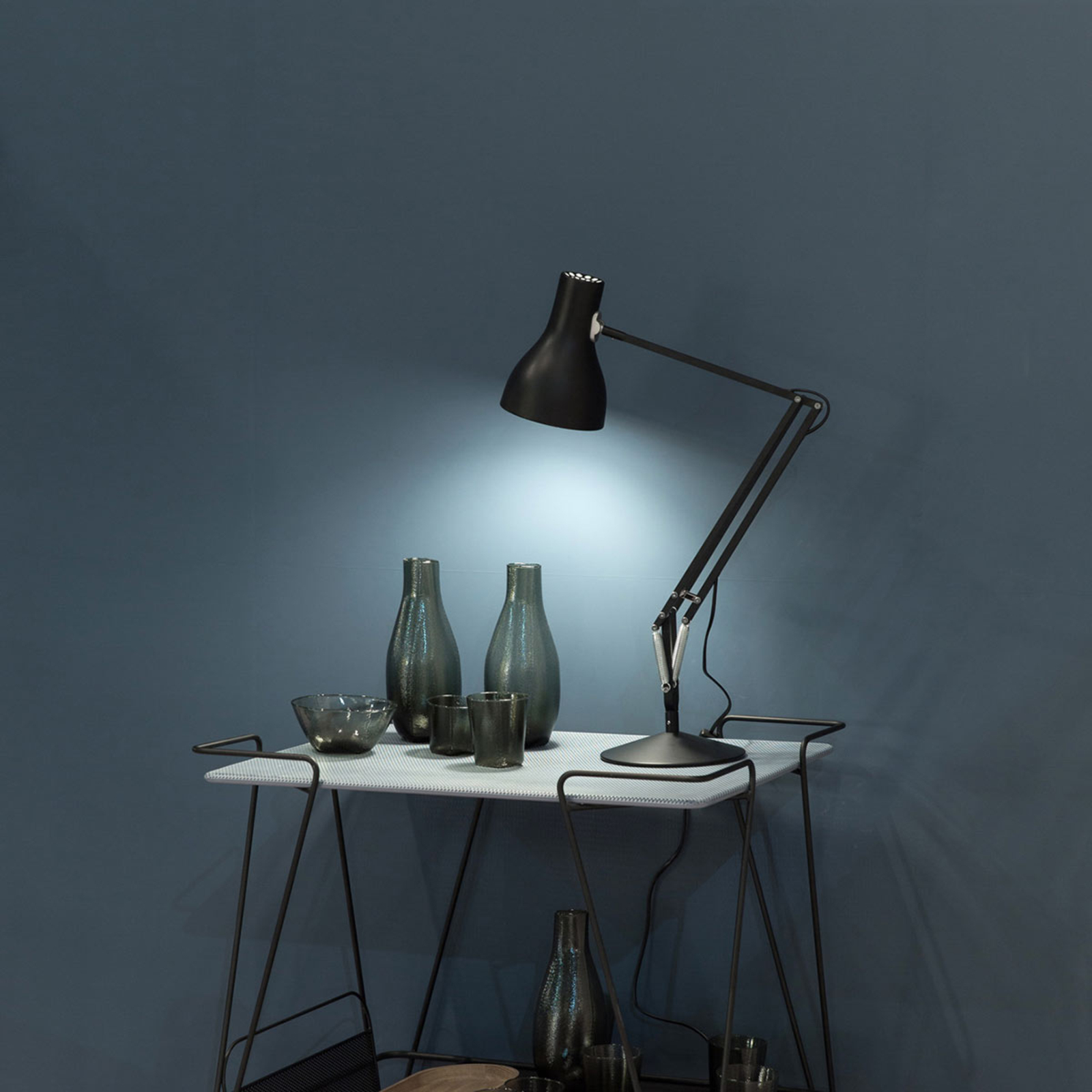 Anglepoise Type 75 lampa stołowa czarna