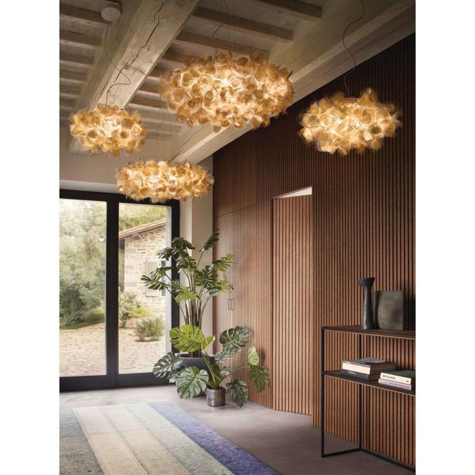 Clizia Lampada a Sospensione Mama Non Mama Gold/Transparent - Slamp