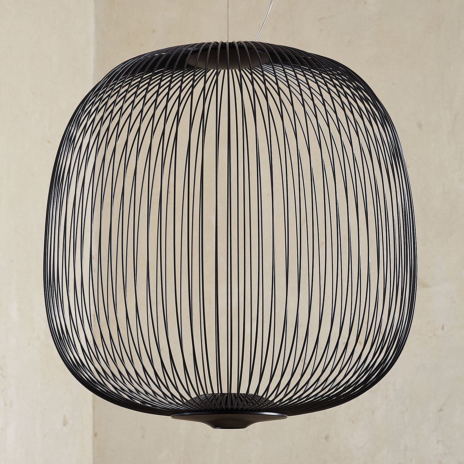 Foscarini Spokes 2 LED hanglamp, Dali dimbaar