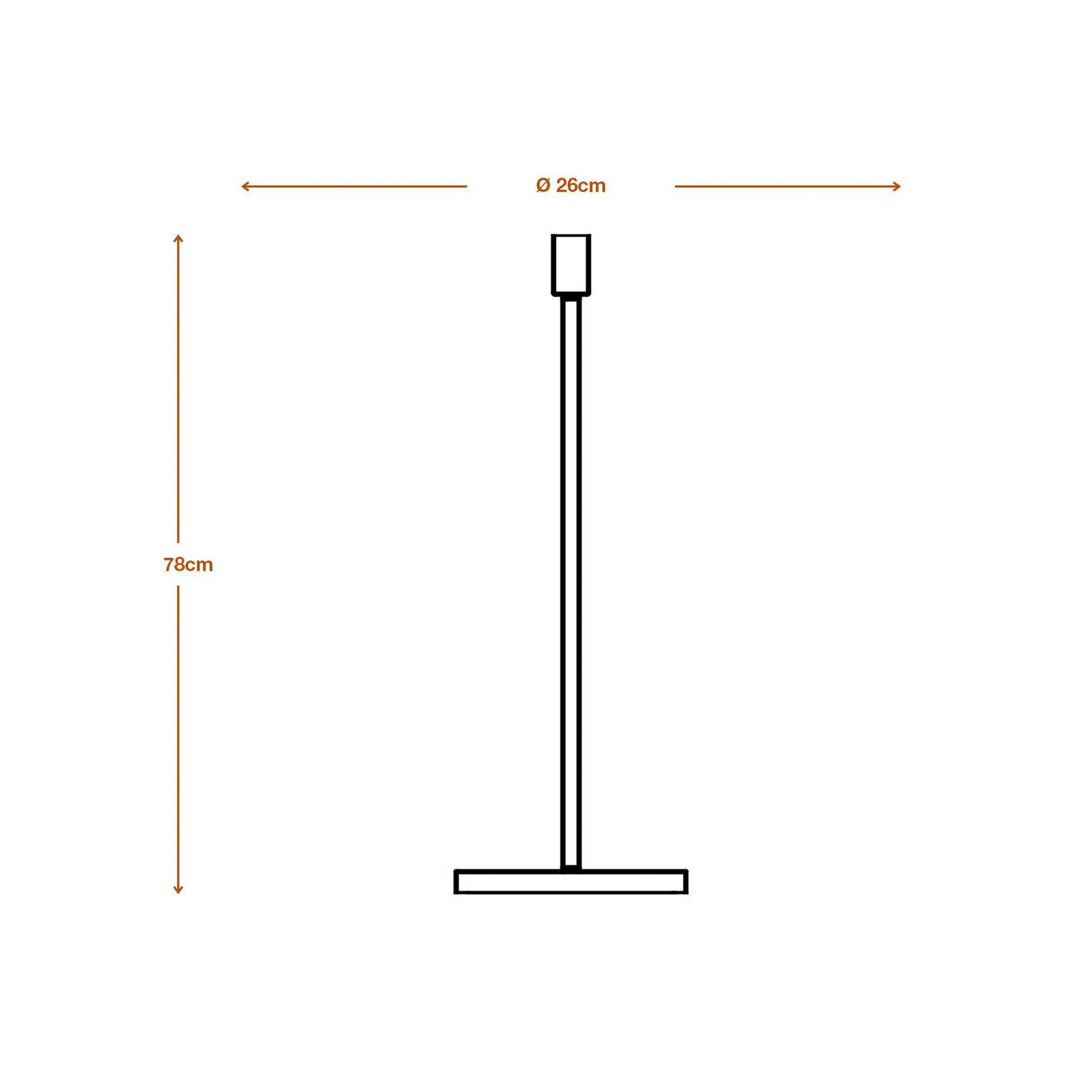 Lampa stojąca OSRAM DECOR STICK, beżowa, wysokość 78 cm, 1 x E27