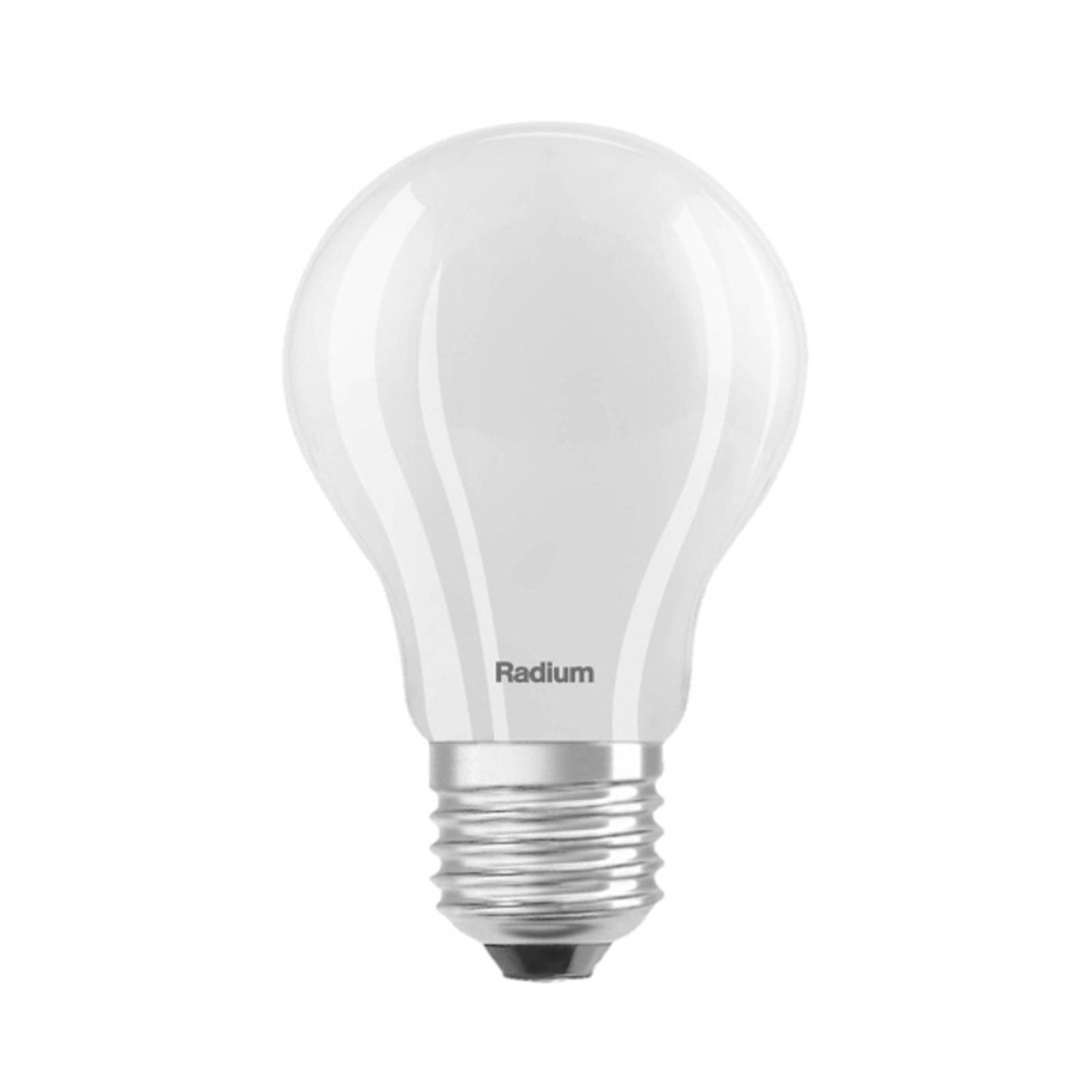 E-shop Radium LED Star Classic A, matná, E27, 5,9 W, 2 700 K, stmievateľná