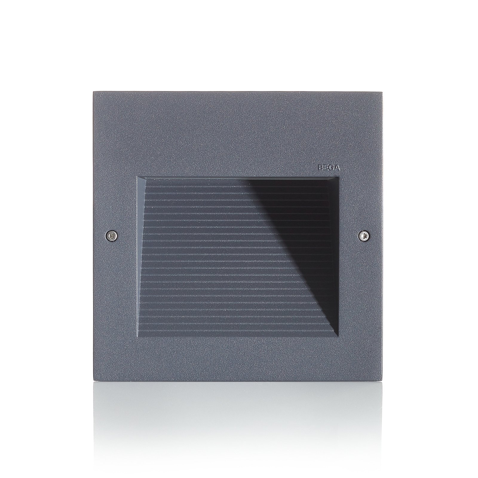 BEGA 24202 LED recessed wall light, 3,000K