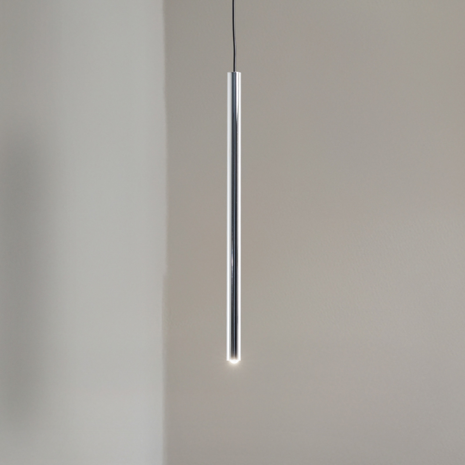 SIGMA Lampă suspendată Sopel Lux 1 bec negru/argintiu G9 - Camera de zi / sufragerie - Modern - negru argintiu - Metal