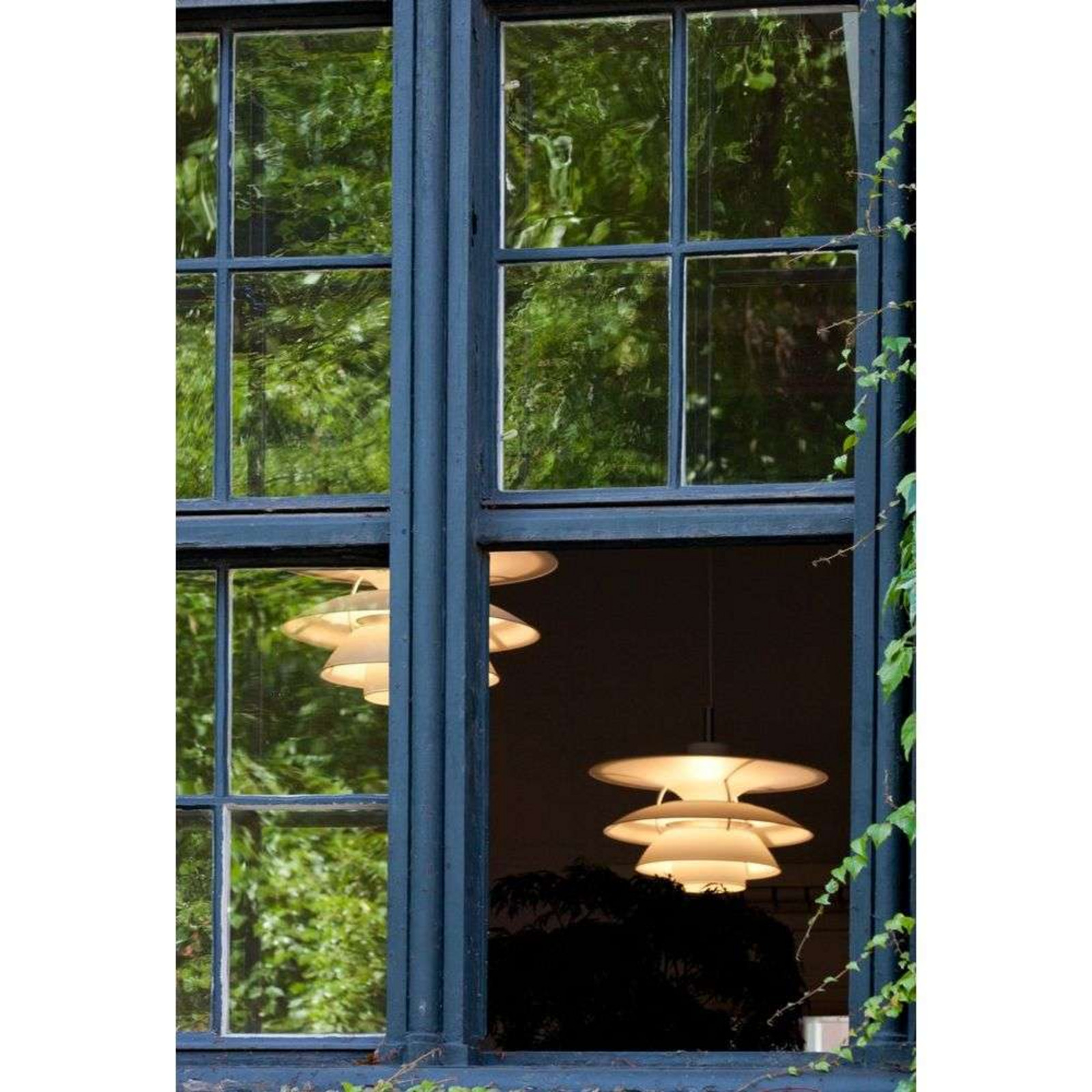 PH 6½-6 Pendel White Louis Poulsen - Stue - Aluminium