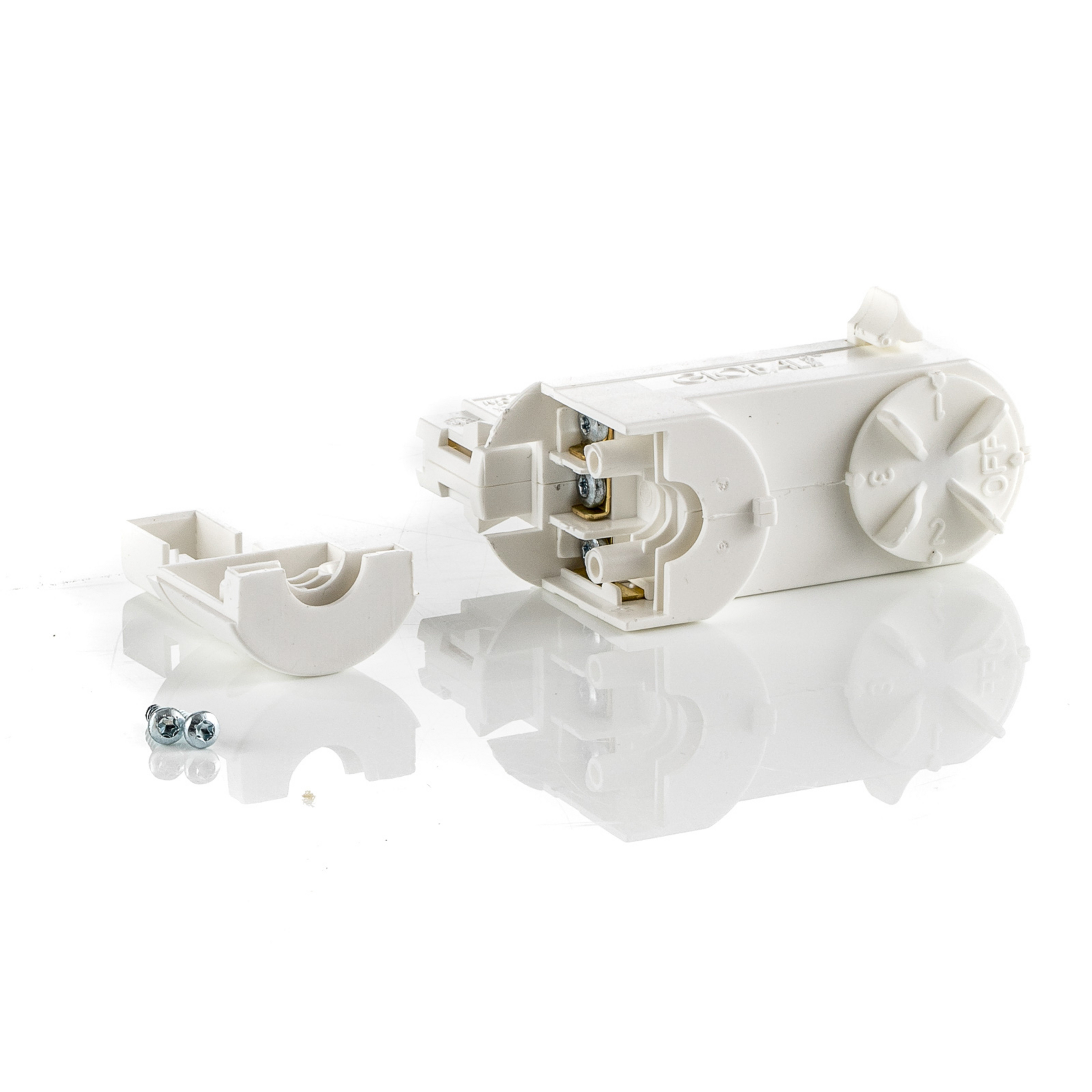 3-Phasen Multiadapter Noa, Tragkraft 10kg, weiß