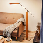 HerzBlut Otto O LED-Steh-Leseleuchte