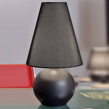 Pöytälamppu Sfera, korkeus 44 cm, musta