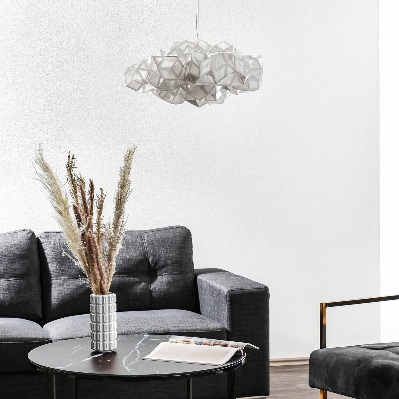 Slamp Drusa -Designer-Hängeleuchte, weiß günstig online kaufen