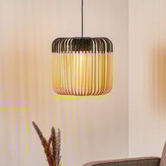 Forestier Bamboo Light M lampa wisząca 45cm czarna