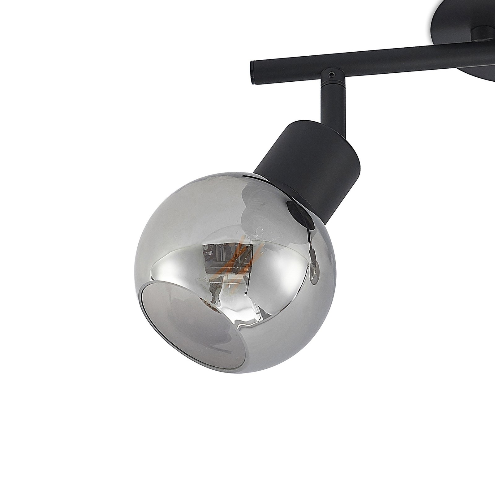 Eridia 2 Deckenleuchte Black - Lindby