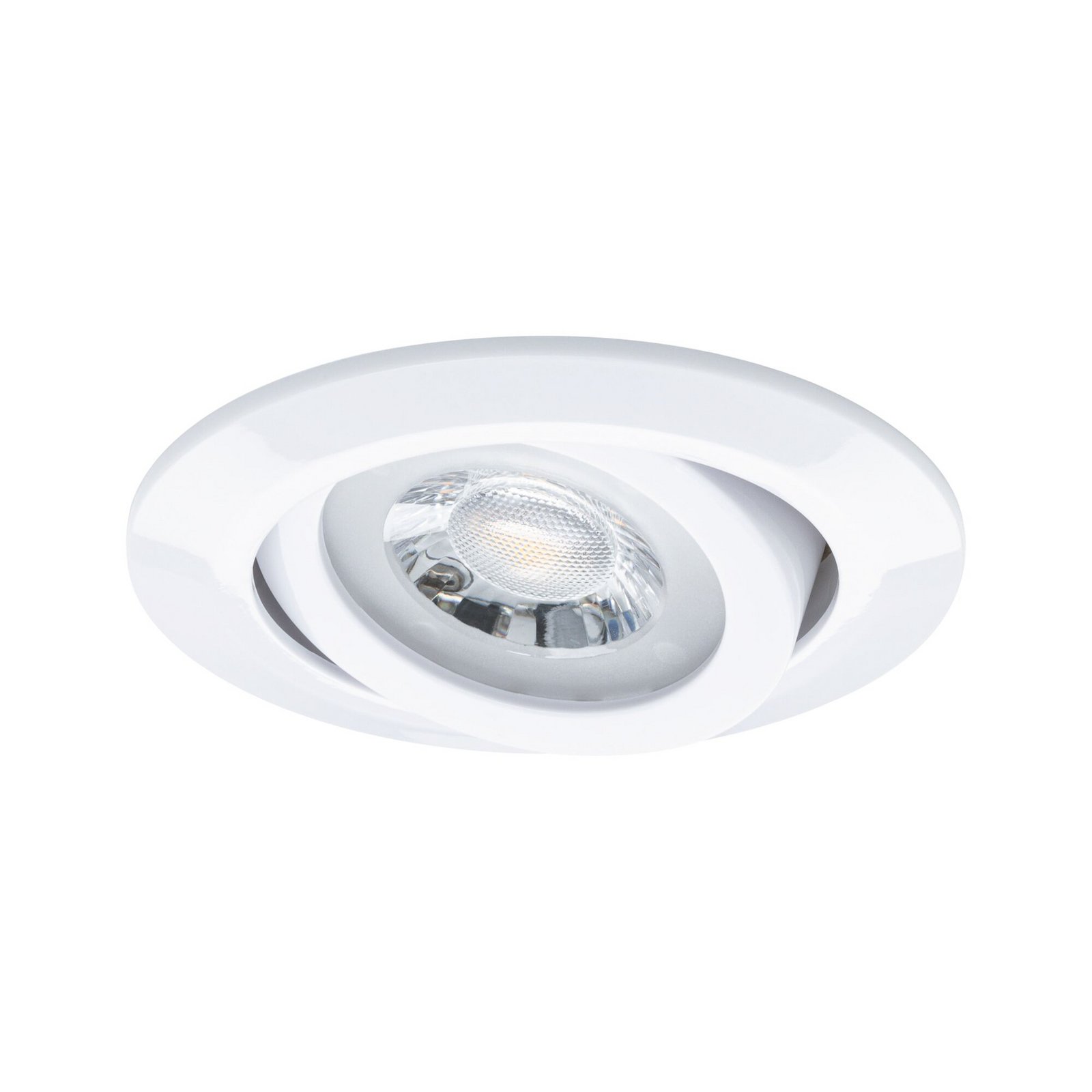 Paulmann LED podhledové svítidlo, bílé, Ø 8 cm, 4,8 W, sada 20 ks