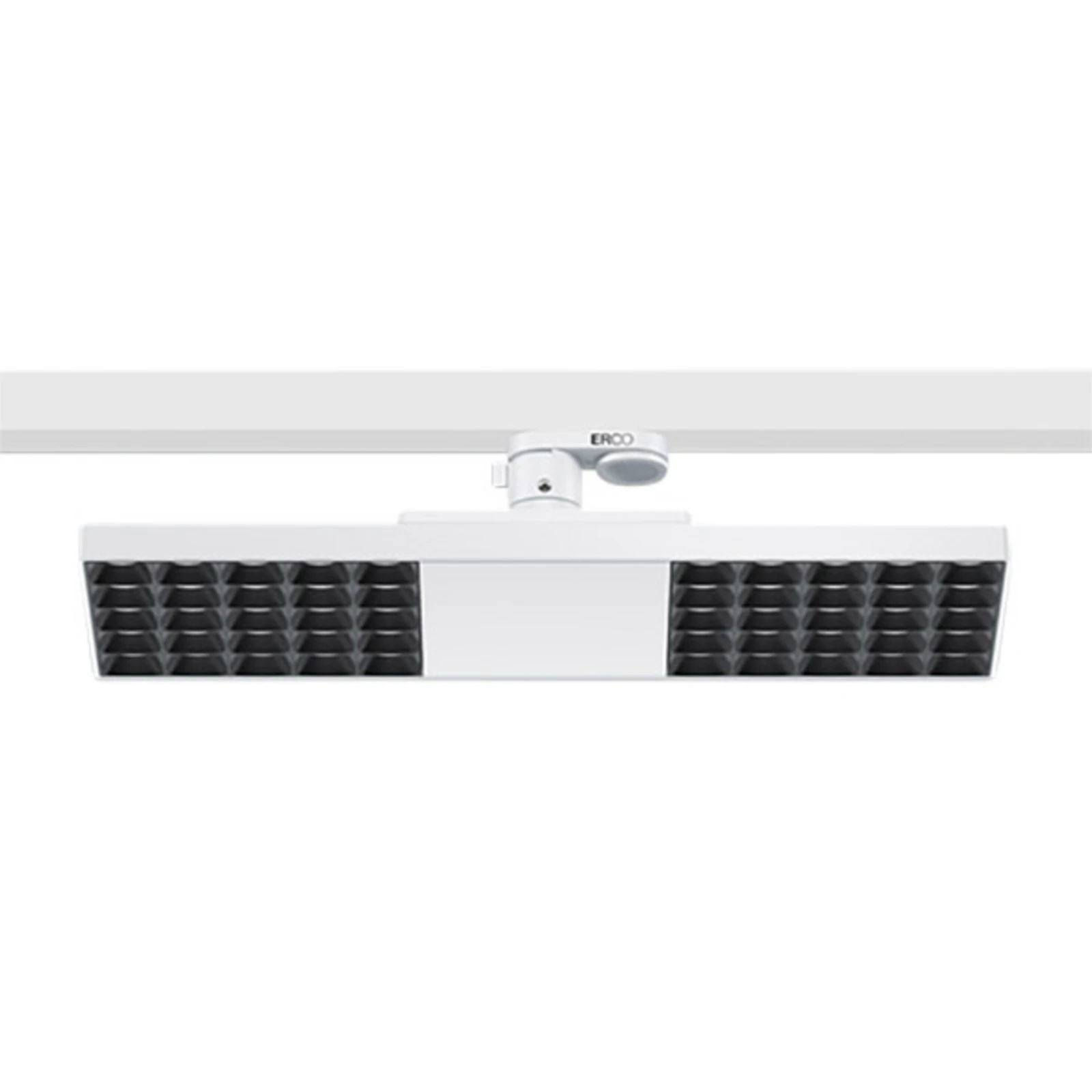 ERCO Jilly 230V BT 15W οβάλ φαρδύ 840 λευκό/μαύρο