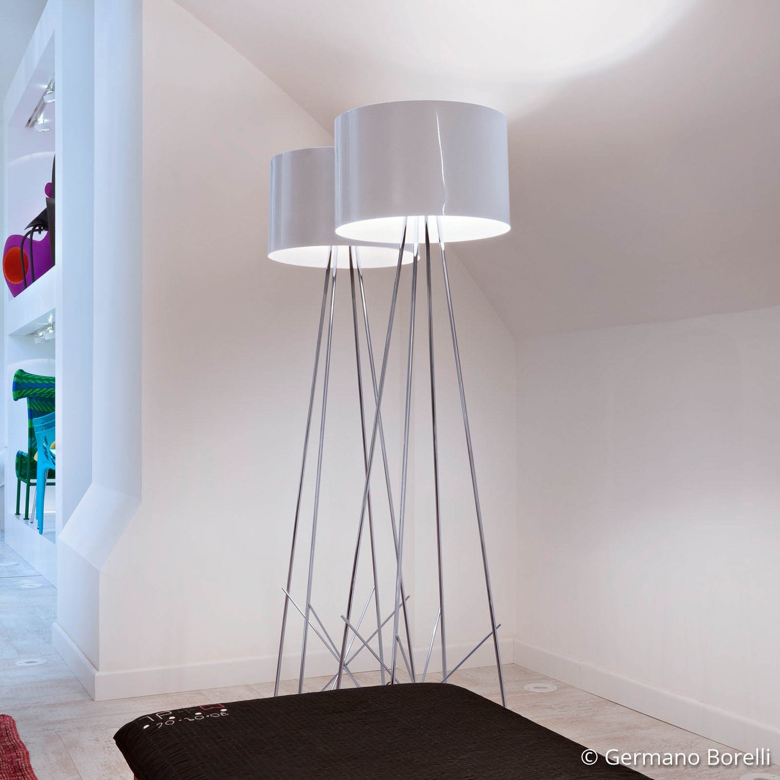 Ray F2 Lampadar Glass - Flos