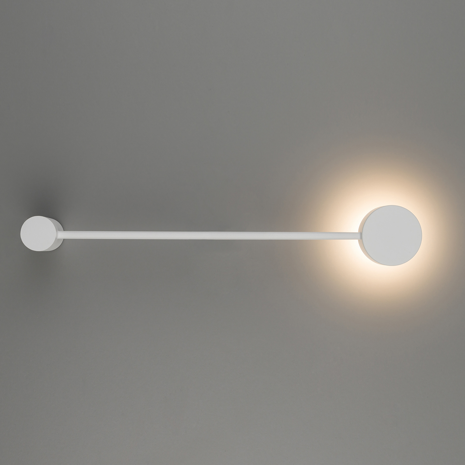 Sienas lampa Orbit I 40, balta, ar vienu liesmu