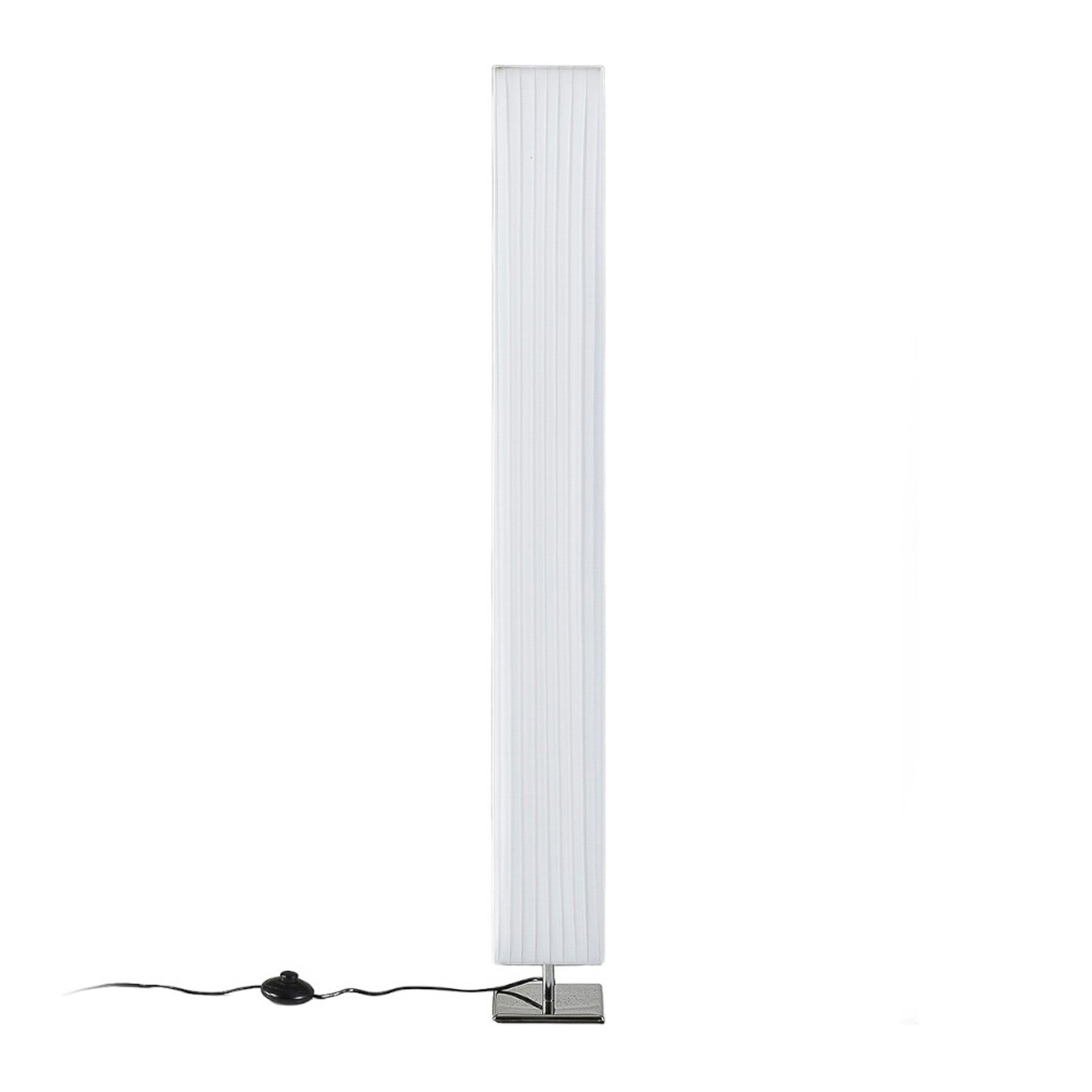 Janno Lampa Podłogowa White/Chrome - Lindby