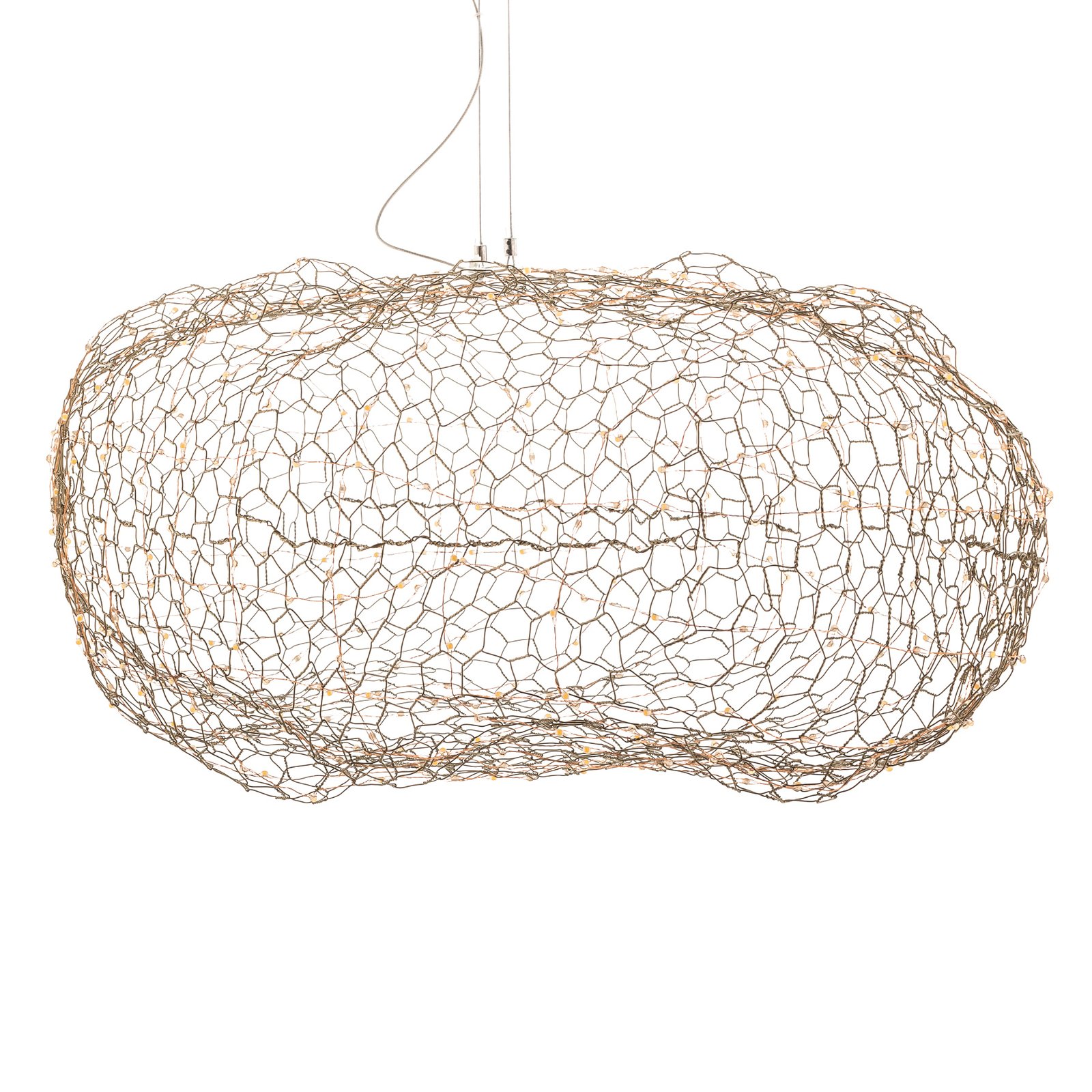 Hayden LED Pendelleuchte L115 Gold - By Rydéns