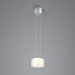 BANKAMP Grand Clear LED závěsné světlo, 1fl, Ø 20 cm