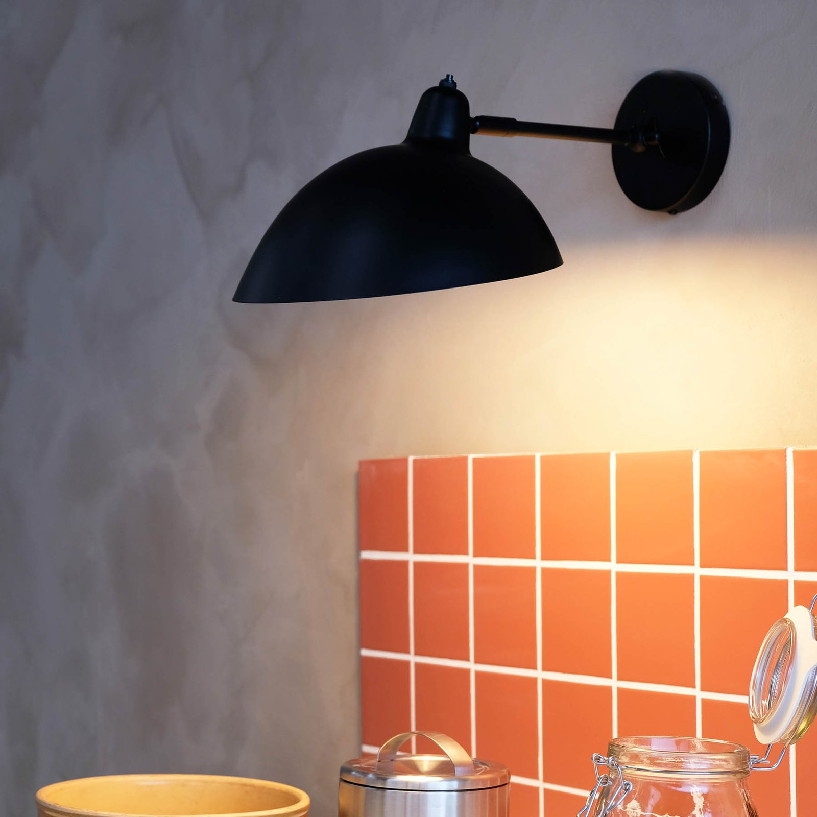 Futura Vägglampa Black - DybergLarsen