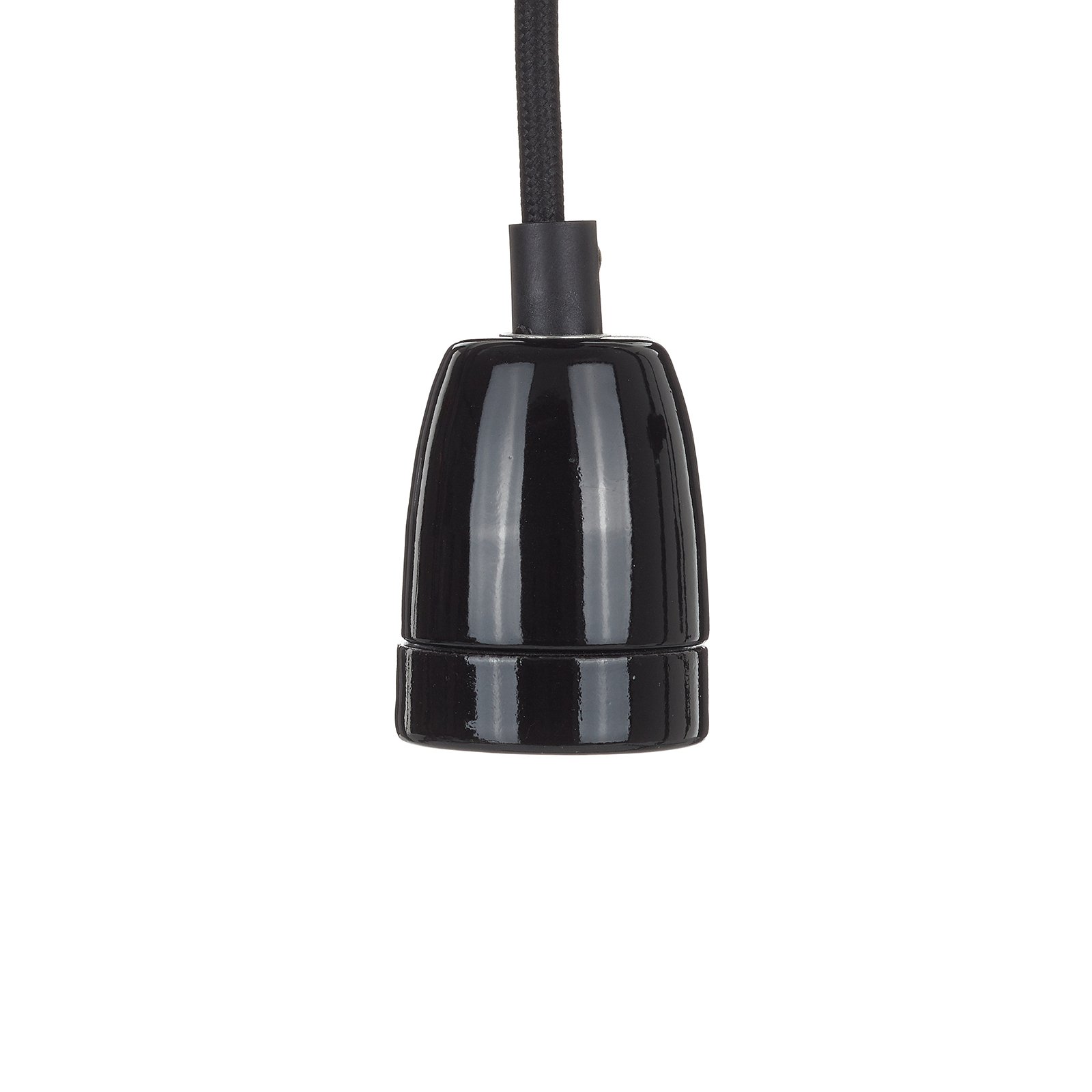 Hanglamp Phoenix, zwart, 5-lamps