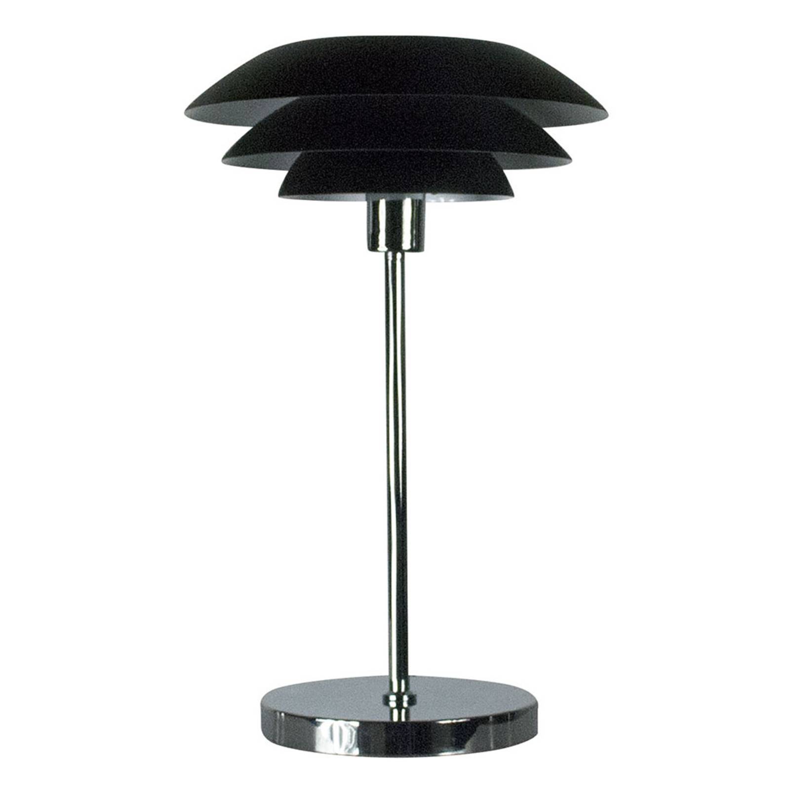 Dyberg Larsen DL31 bordslampa Ø 31 cm svart