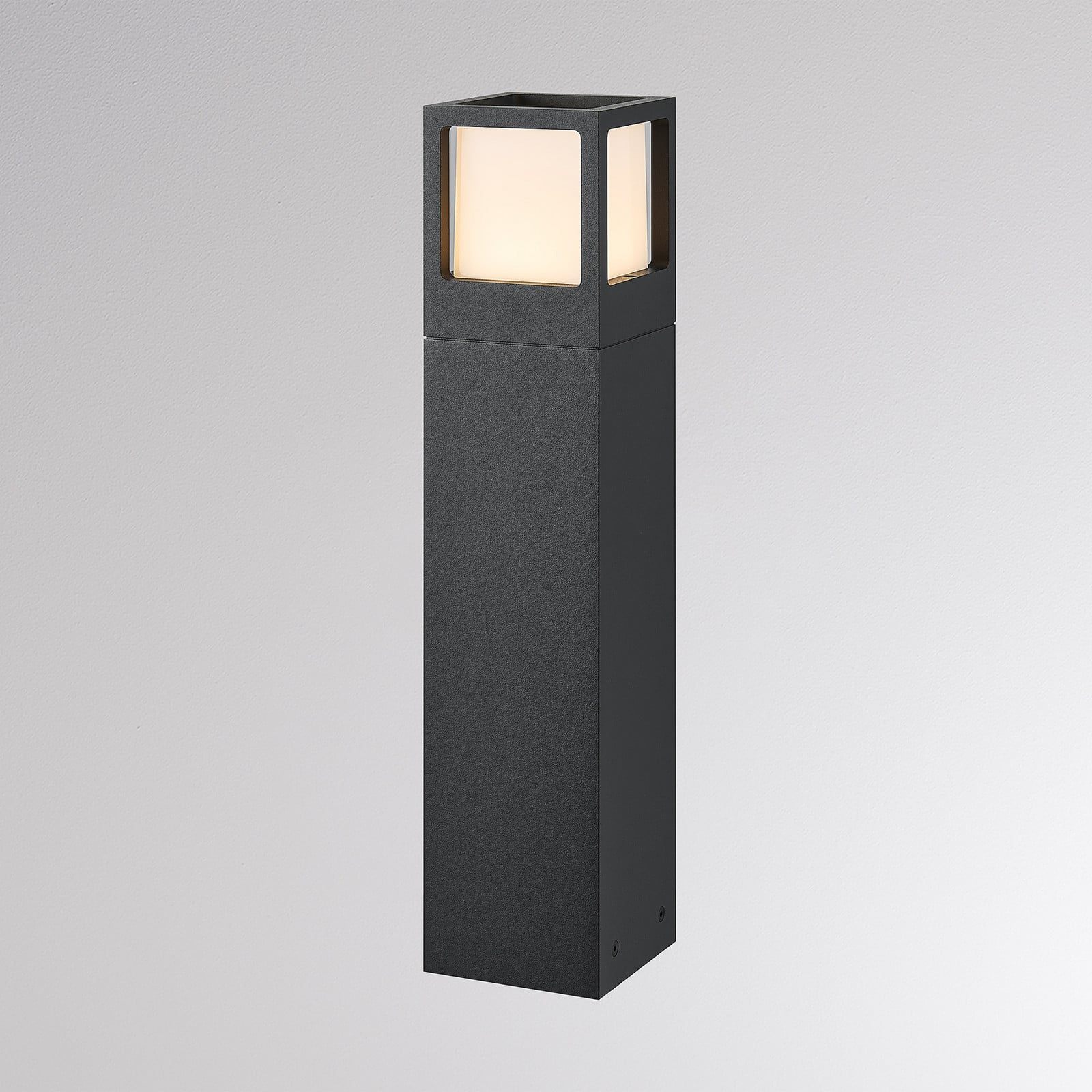 Molto Luce Bornă luminoasă LED FYNN-X înălțime 45 cm antracit CCT IP65 cu comutator - Modern - Aluminiu