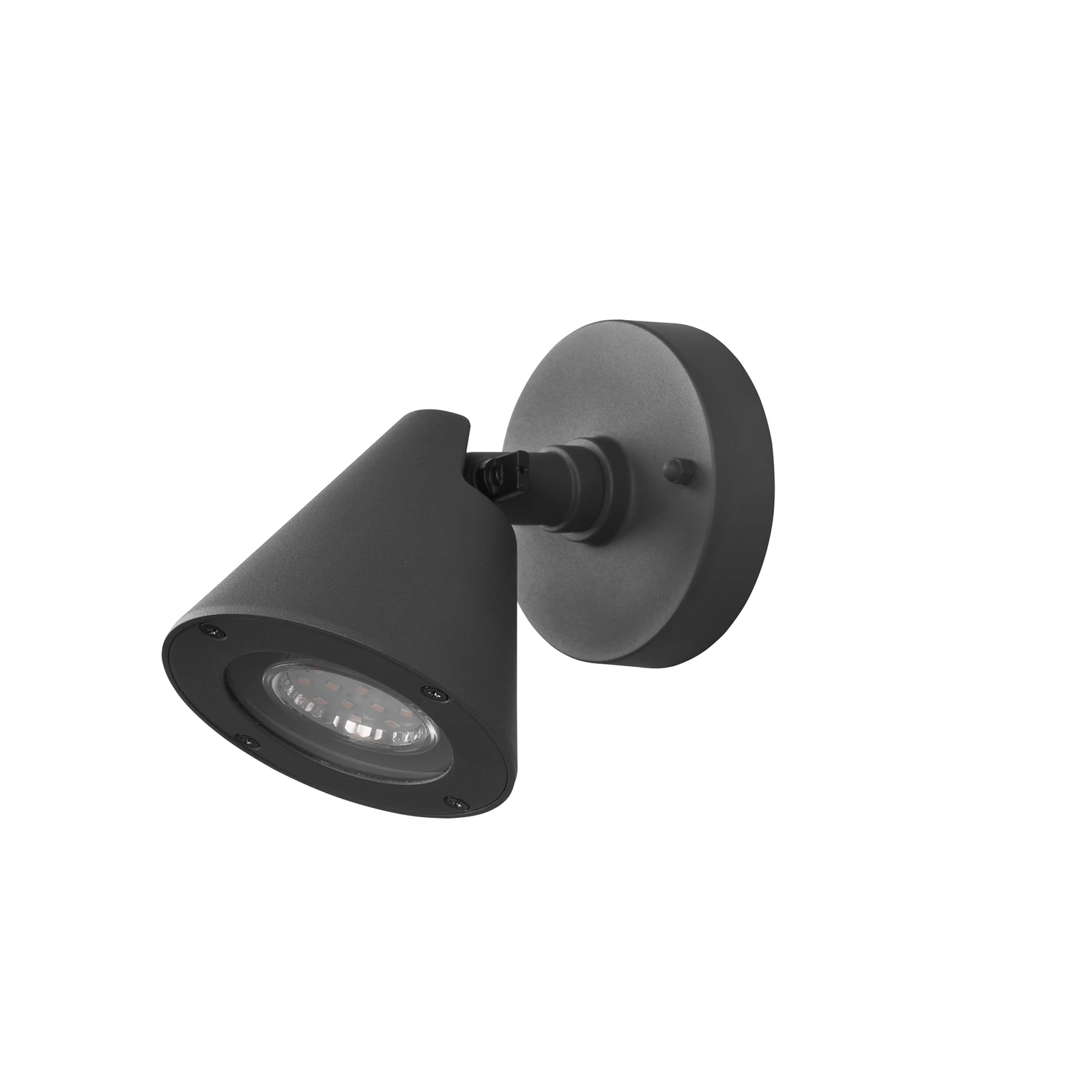 Kaveri outdoor wall light, aluminium, anthracite