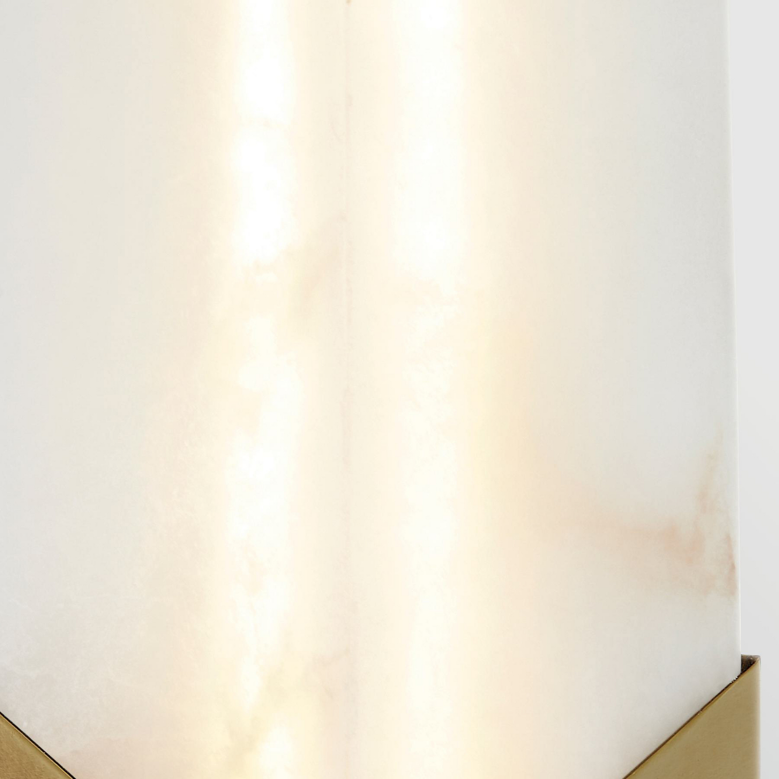 LED-vegglampe CAESAR, gammel messing, høyde 31 cm Metall/alabaster LED-vegglampe CAESAR, gammel messing, høyde 31 cm Metall/alabaster