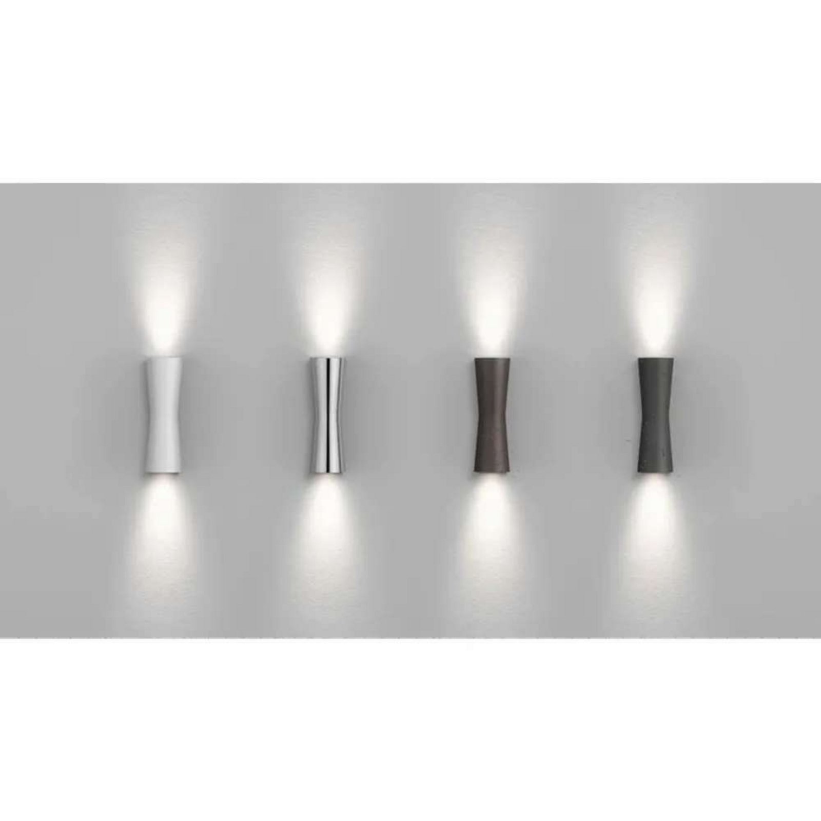 Clessidra 40°+40° Wall Lamp White - Flos