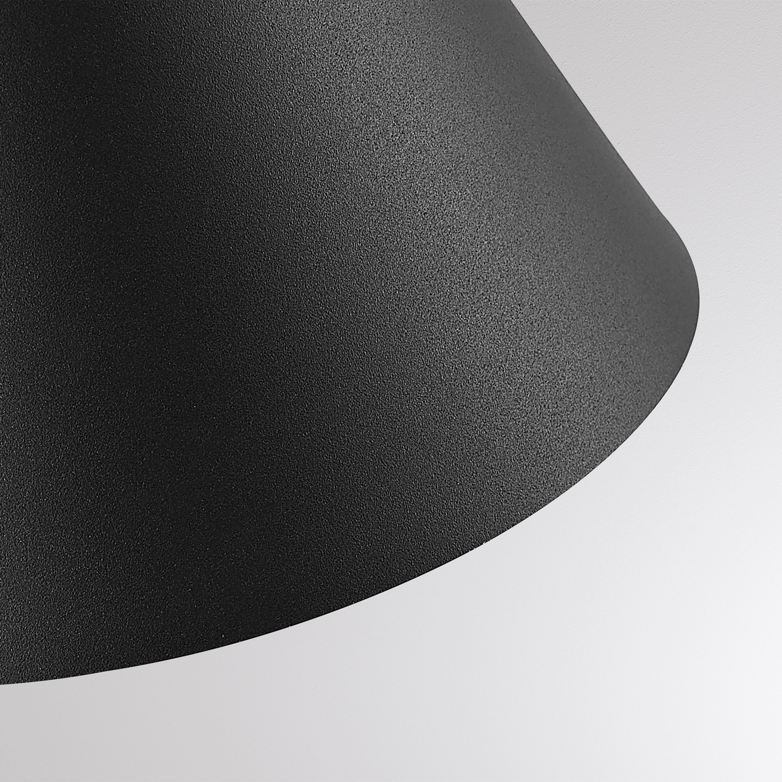 Suspension LED LORA I, noire, Ø 15 cm, à intensité variable, 40°, CCT