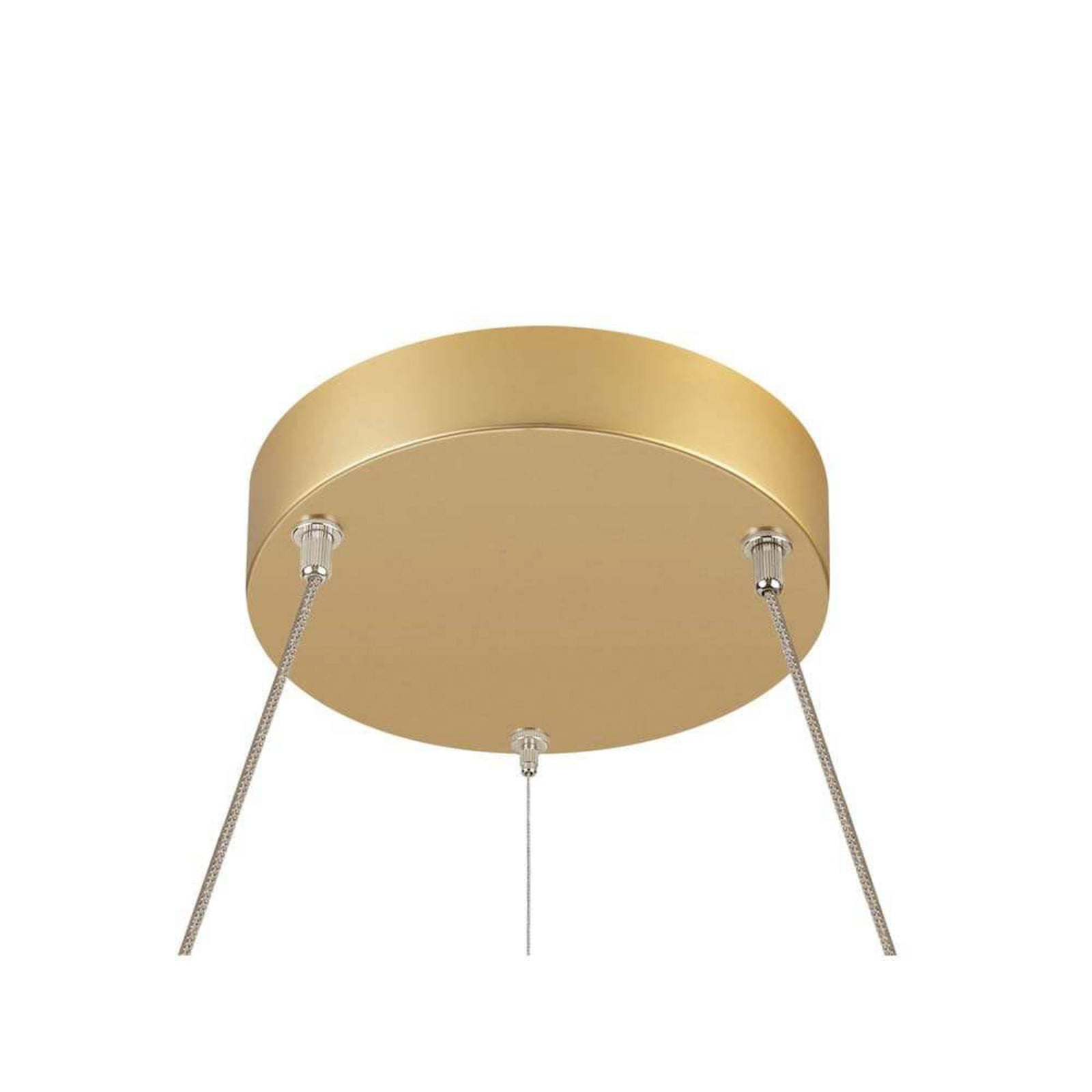 One Flat Taklampa Singel 2700/3000K Brass SLV - Vardagsrum - Aluminium - Med en ljusk&auml;lla