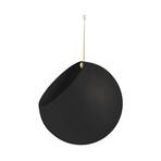 AYTM pot de fleurs Globe, suspendu, Ø 21 cm, noir, aluminium