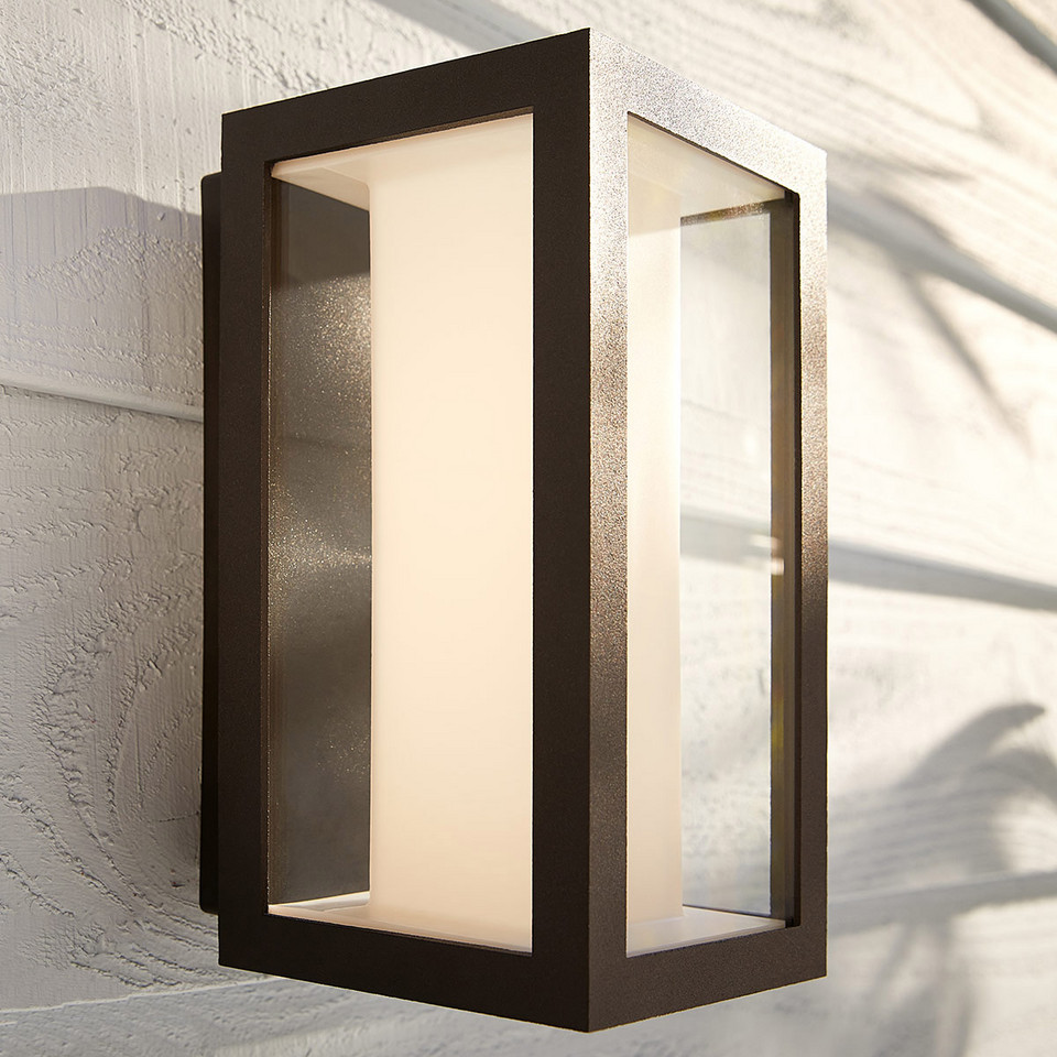 Philips Hue Impress utomhusvägglampa, svart från Philips Hue