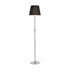 Aluminor Store lampa stojąca, aluminium/czarna