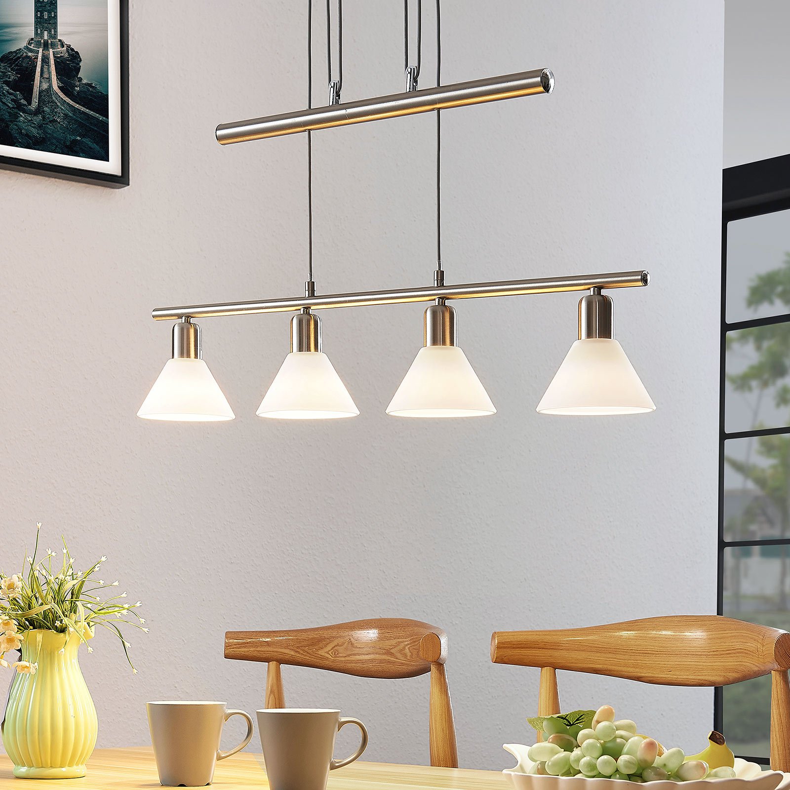 Delira 4 Pendel White - Lindby