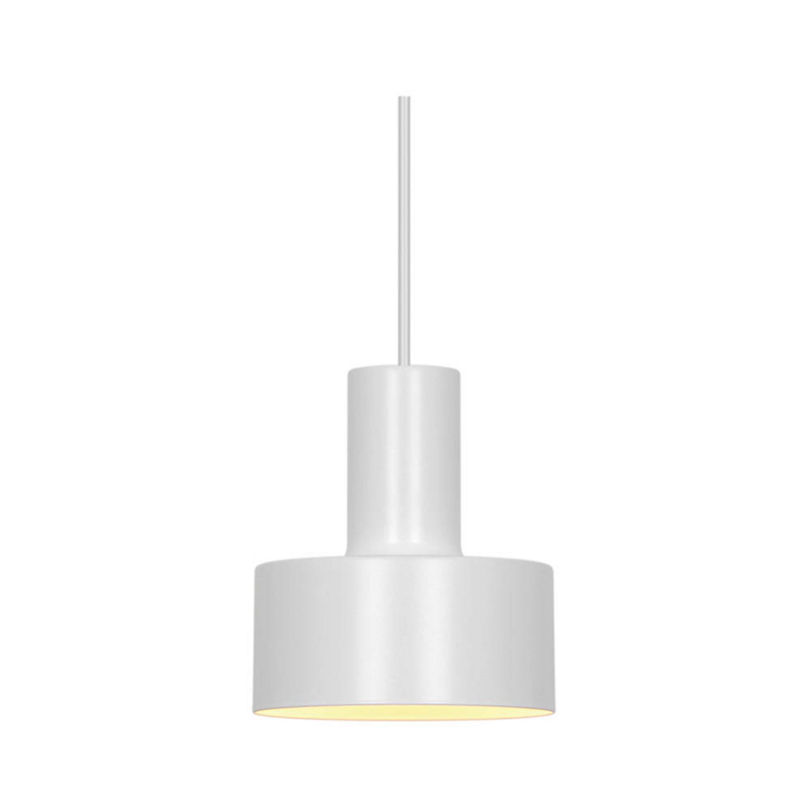 Hängeleuchte Matis, weiß, Ø 13 cm, Metall