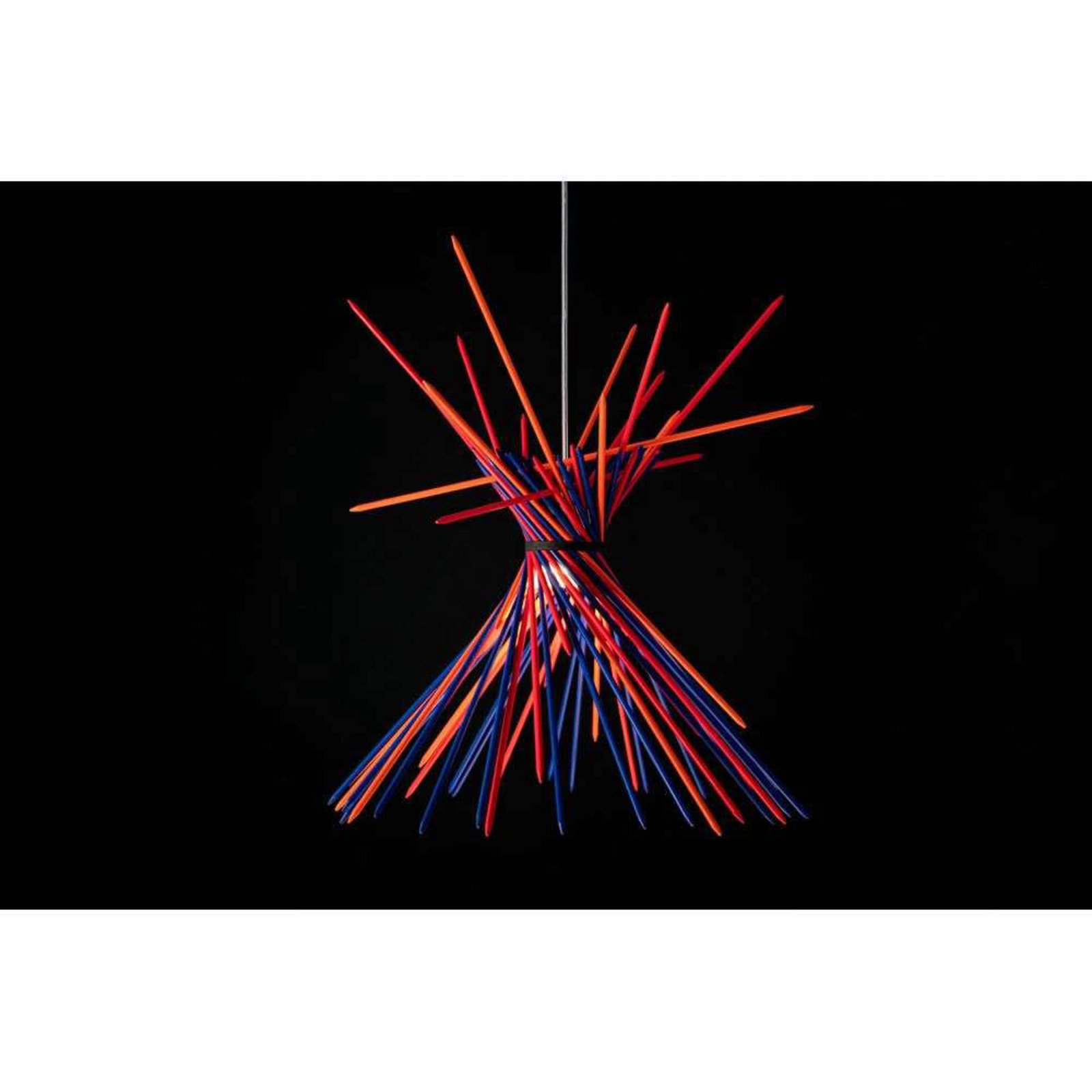 Pic-a-stic Pendel Blue/Red/Orange - Ingo Maurer